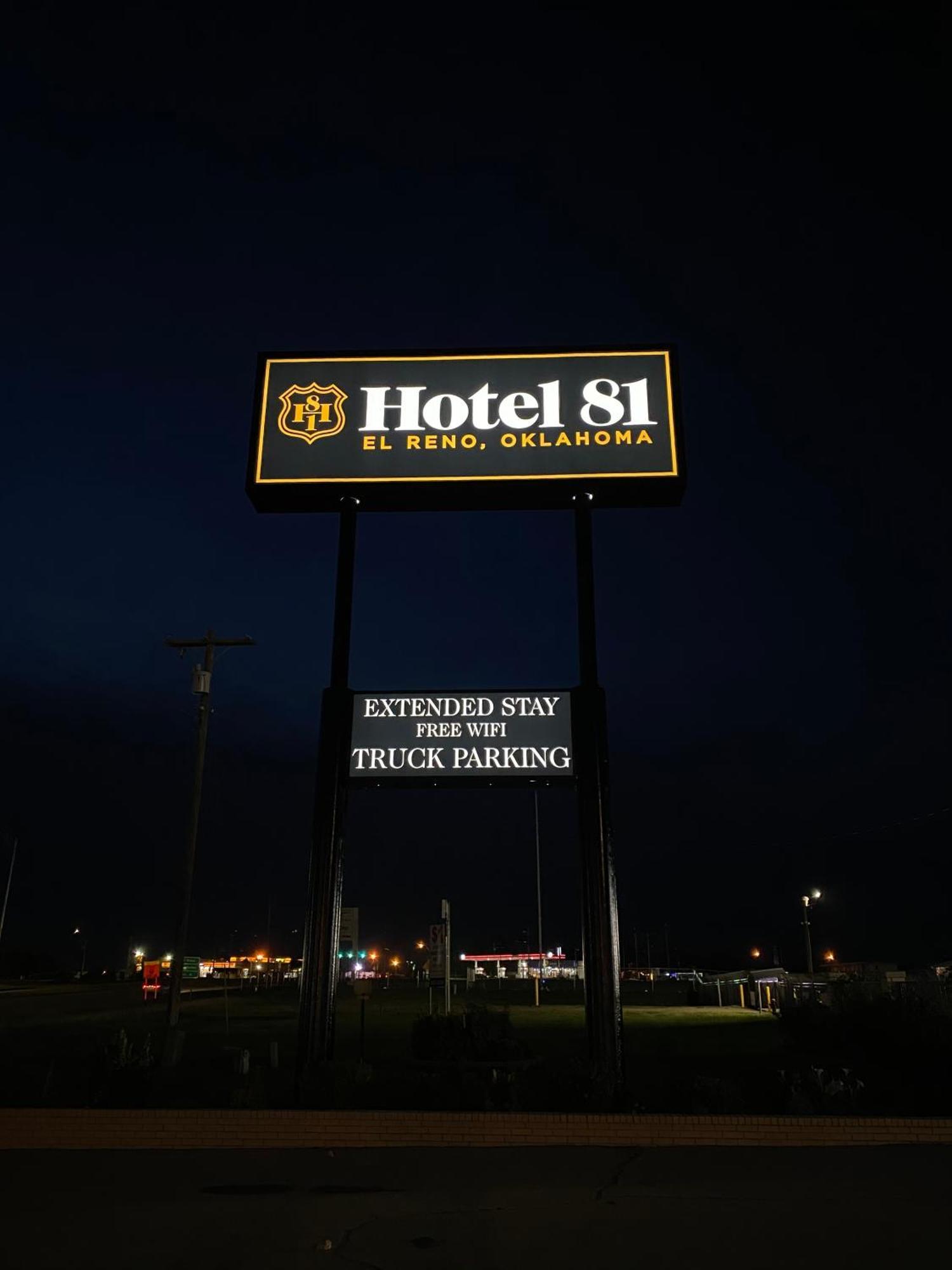 Hotel 81 El Reno Luaran gambar