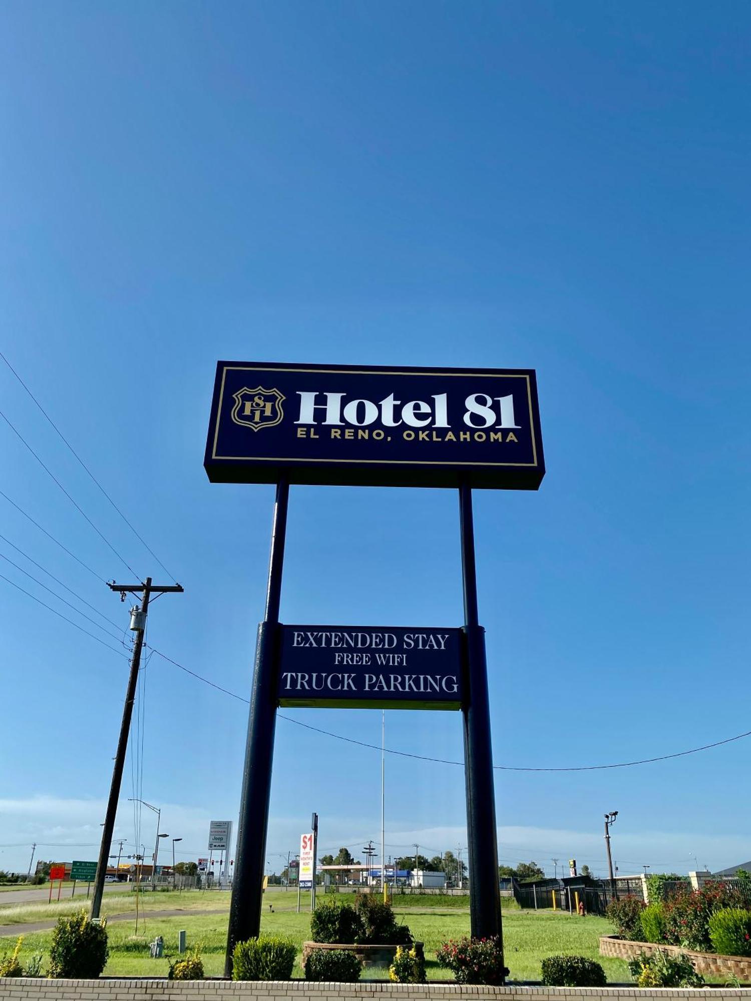 Hotel 81 El Reno Luaran gambar